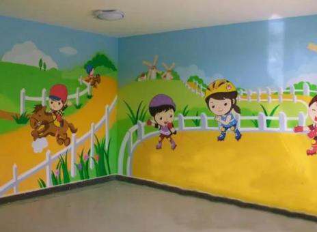 宁乡幼儿园墙体彩绘制作流程及注意事项