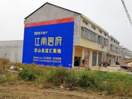 宁乡农村墙体广告在不同形式上面展现的不同特色